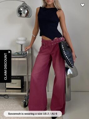 Princess Polly “Paltrow” jeans